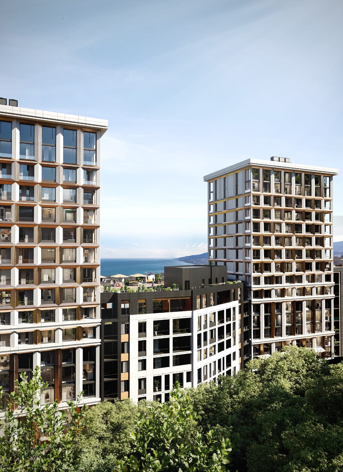 ЖК Ботаника Ялта вид на море и горы